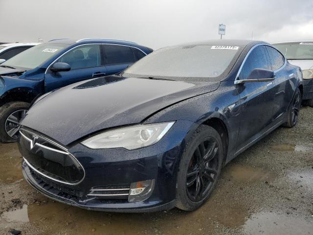 5YJSA1CN4DFP15499 - 2013 TESLA MODEL S Սև լուսանկար 1