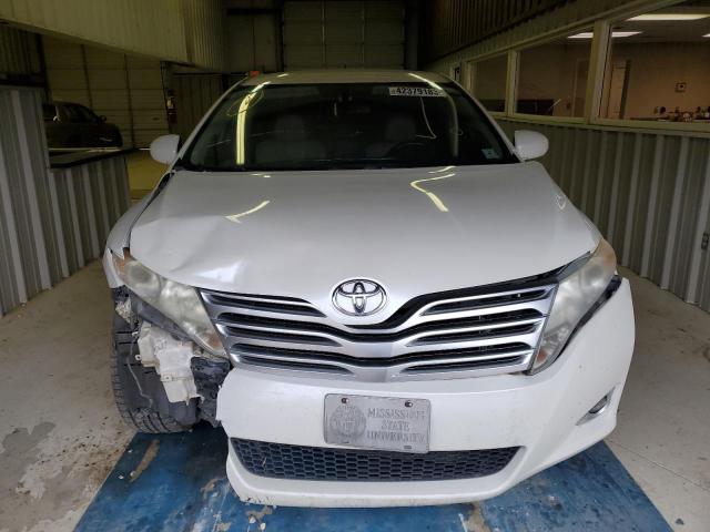 4T3ZK3BB1AU033362 - 2010 TOYOTA VENZA WHITE photo 5