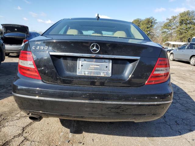 WDDGF4HB6DR269525 - 2013 MERCEDES-BENZ C 250 BLACK photo 6