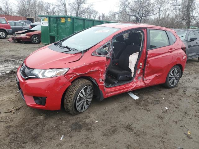 JHMGK5H71GX019888 - 2016 HONDA FIT EX RED photo 1