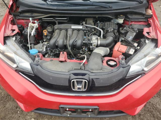 JHMGK5H71GX019888 - 2016 HONDA FIT EX RED photo 11