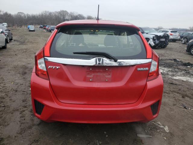 JHMGK5H71GX019888 - 2016 HONDA FIT EX RED photo 6