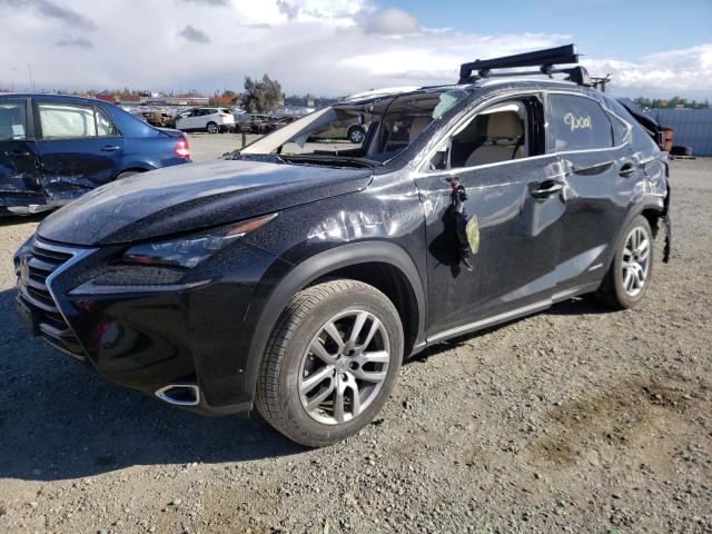 JTJBJRBZ3G2044446 - 2016 LEXUS NX 300H BLACK photo 1