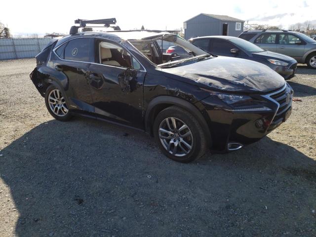 JTJBJRBZ3G2044446 - 2016 LEXUS NX 300H BLACK photo 4