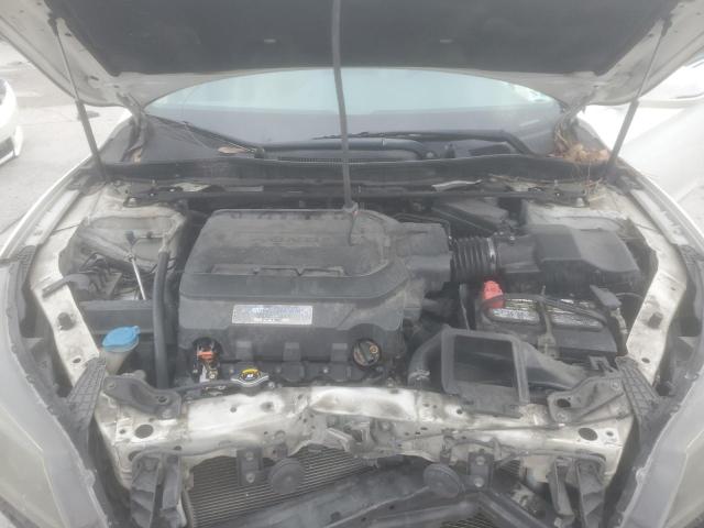 1HGCR3F8XDA004897 - 2013 HONDA ACCORD EXL WHITE photo 11