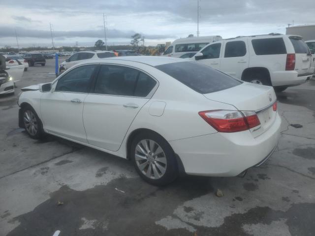 1HGCR3F8XDA004897 - 2013 HONDA ACCORD EXL WHITE photo 2