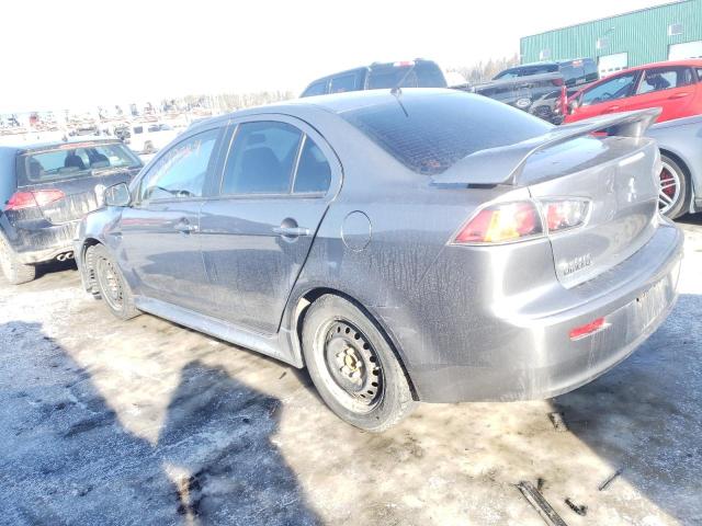 JA32U2FU1FU607351 - 2015 MITSUBISHI LANCER ES GRAY photo 2