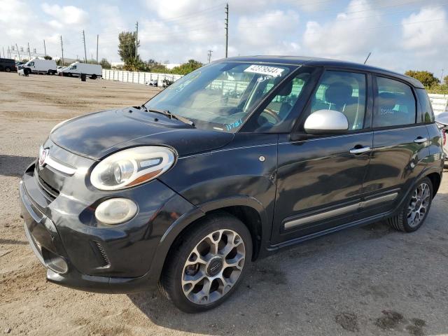 ZFBCFADH7EZ016915 - 2014 FIAT 500L TREKKING BLACK photo 1