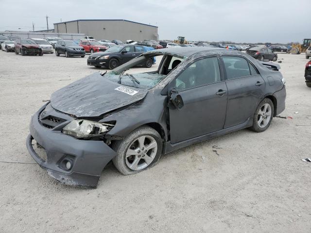 5YFBU4EE2DP092751 - 2013 TOYOTA COROLLA BASE GRAY photo 1