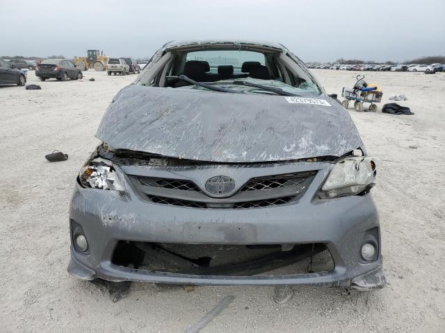 5YFBU4EE2DP092751 - 2013 TOYOTA COROLLA BASE GRAY photo 5