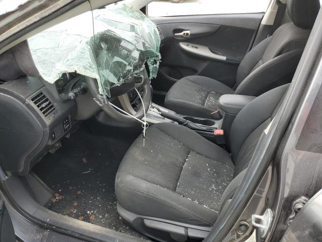 5YFBU4EE2DP092751 - 2013 TOYOTA COROLLA BASE GRAY photo 7