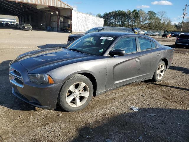2C3CDXBG0DH571238 - 2013 DODGE CHARGER SE GRAY photo 1