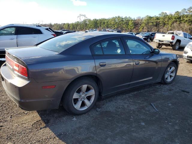 2C3CDXBG0DH571238 - 2013 DODGE CHARGER SE GRAY photo 3