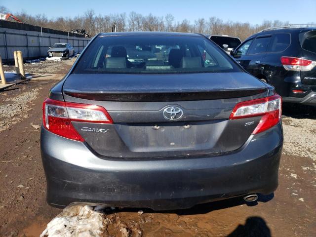 4T1BF1FKXDU252662 - 2013 TOYOTA CAMRY L CHARCOAL photo 6