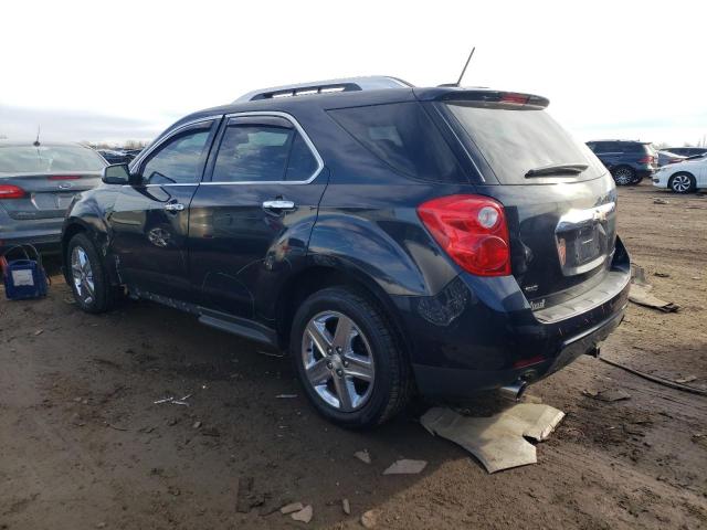 2GNFLHE32F6203577 - 2015 CHEVROLET EQUINOX LTZ BLACK photo 2