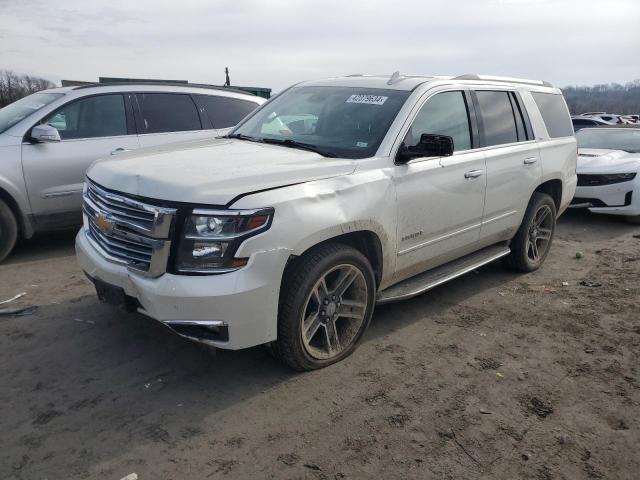 1GNSKCKC6FR603767 - 2015 CHEVROLET TAHOE K1500 LTZ WHITE photo 1