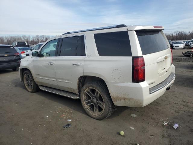 1GNSKCKC6FR603767 - 2015 CHEVROLET TAHOE K1500 LTZ WHITE photo 2