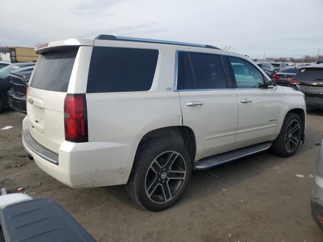 1GNSKCKC6FR603767 - 2015 CHEVROLET TAHOE K1500 LTZ WHITE photo 3