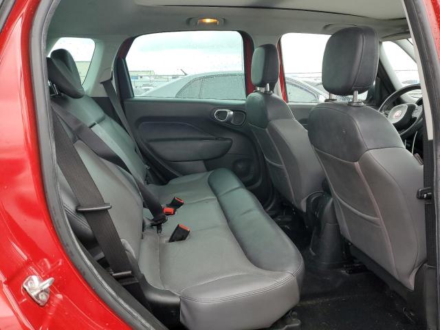 ZFBCFACH9EZ003648 - 2014 FIAT 500L LOUNGE RED photo 10