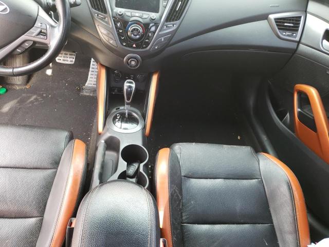 KMHTC6AE4GU281865 - 2016 HYUNDAI VELOSTER TURBO ORANGE photo 8