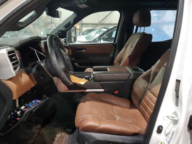 5TFMC5DB3RX044192 - 2024 TOYOTA TUNDRA CREWMAX PLATINUM 白色 照片 7