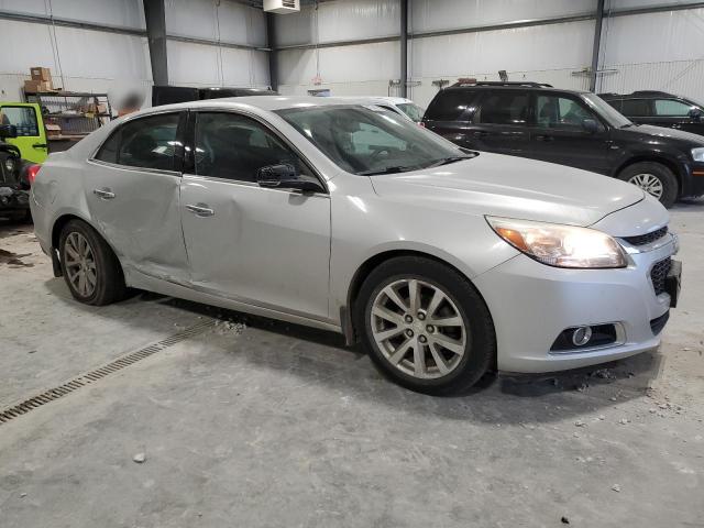 1G11H5SL1EF261328 - 2014 CHEVROLET MALIBU LTZ 银色 照片 4