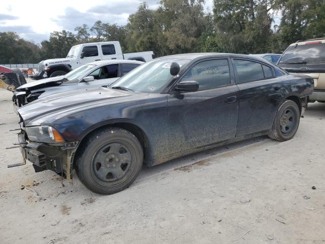 2C3CDXAT5DH716322 - 2013 DODGE CHARGER POLICE BLACK photo 1