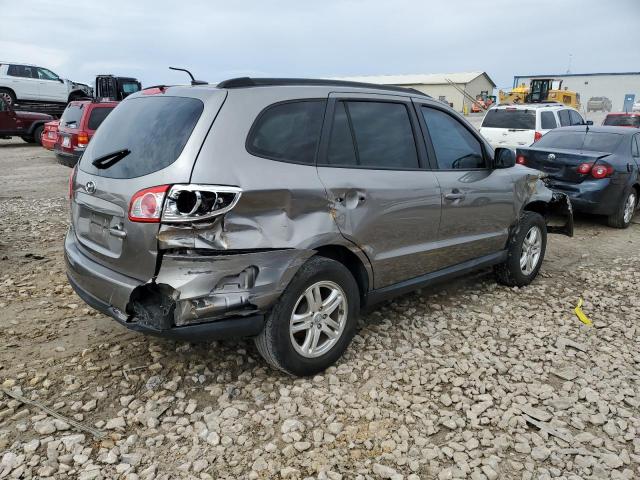 5XYZG3AB6CG091889 - 2012 HYUNDAI SANTA FE GLS GRAY photo 3