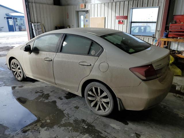 19XFB2F91EE248262 - 2014 HONDA CIVIC EXL თეთრი ფოტო 2