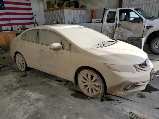 19XFB2F91EE248262 - 2014 HONDA CIVIC EXL თეთრი ფოტო 4