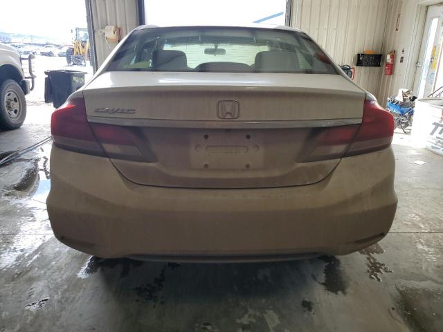 19XFB2F91EE248262 - 2014 HONDA CIVIC EXL თეთრი ფოტო 6