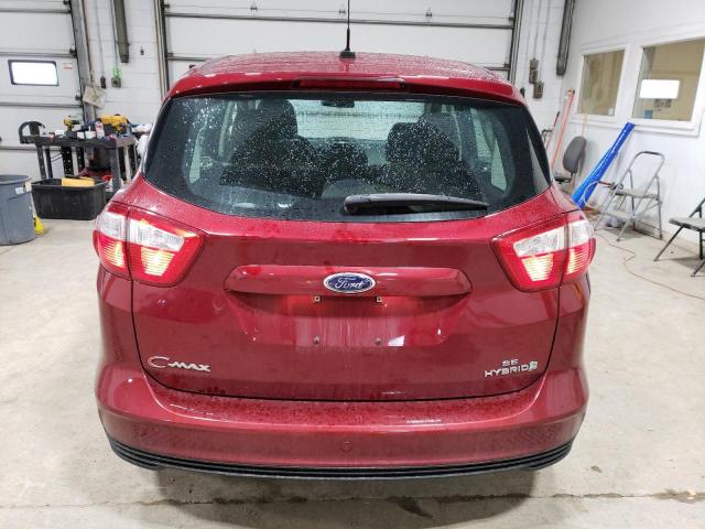 1FADP5AU4GL117090 - 2016 FORD C-MAX SE RED photo 6