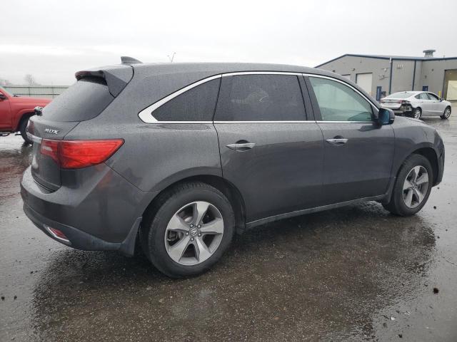 5FRYD3H21EB004578 - 2014 ACURA MDX GRAY photo 3