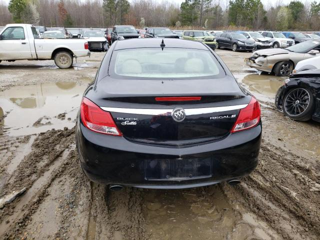 2G4GS5EV6D9236511 - 2013 BUICK REGAL PREMIUM BLACK photo 6