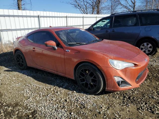 JF1ZNAA14D1730411 - 2013 TOYOTA SCION FR-S ORANGE photo 4