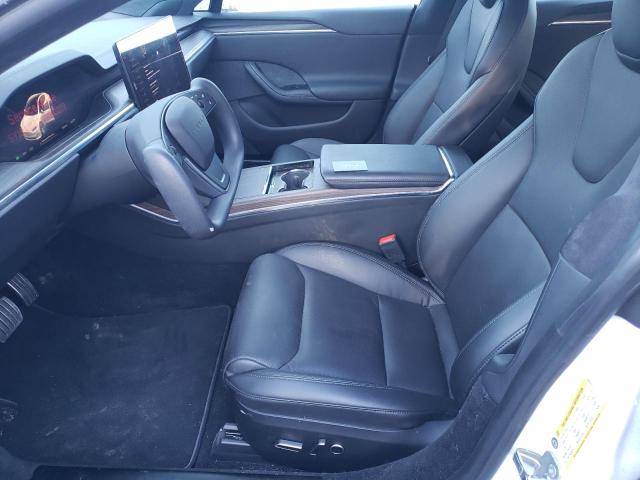 5YJSA1E53PF500259 - 2023 TESLA MODEL S WHITE photo 7