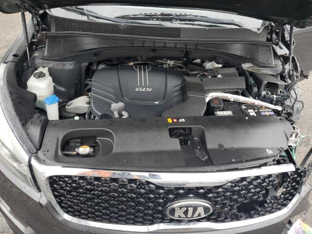 5XYPH4A53HG238116 - 2017 KIA SORENTO EX GRAY photo 11