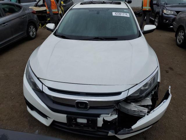 2HGFC1F34GH640275 - 2016 HONDA CIVIC EX WHITE photo 5