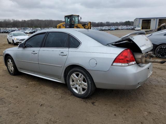 2G1WG5EK6B1326186 - 2011 CHEVROLET IMPALA LT SILVER photo 2