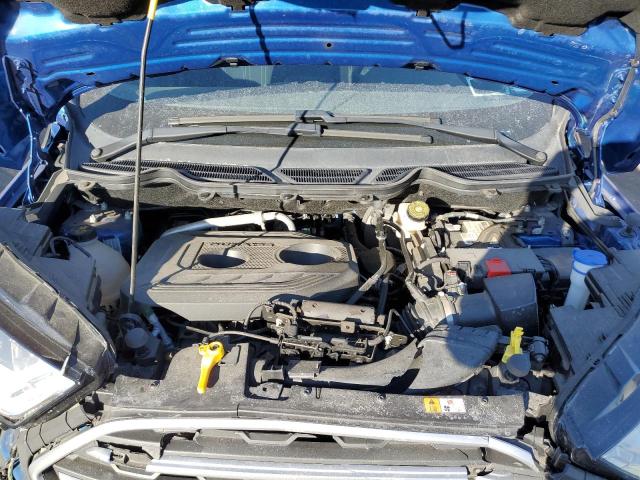 MAJ6S3GL2LC317969 - 2020 FORD ECOSPORT SE ლურჯი ფოტო 12