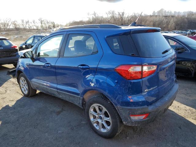 MAJ6S3GL2LC317969 - 2020 FORD ECOSPORT SE ლურჯი ფოტო 2