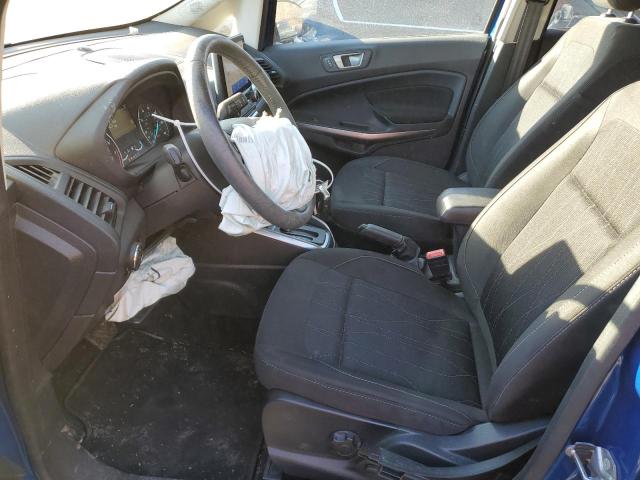 MAJ6S3GL2LC317969 - 2020 FORD ECOSPORT SE ლურჯი ფოტო 7