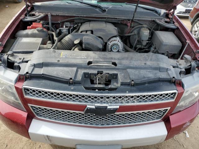 1GNUKBE04AR108058 - 2010 CHEVROLET TAHOE K1500 LT RED photo 12