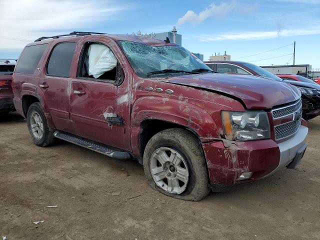 1GNUKBE04AR108058 - 2010 CHEVROLET TAHOE K1500 LT RED photo 4