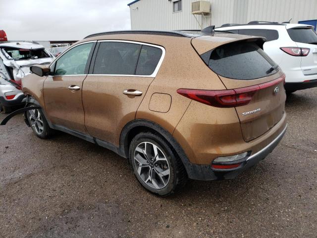 KNDPN3AC1M7879743 - 2021 KIA SPORTAGE EX BROWN photo 2