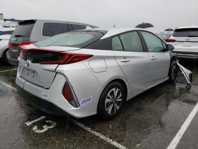 JTDKARFP0J3097084 - 2018 TOYOTA PRIUS PRIM Silber Foto 3