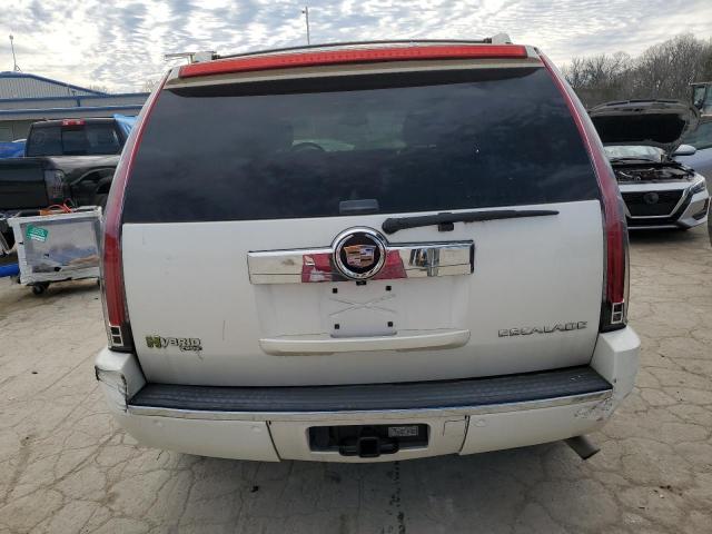 1GYFC43559R234993 - 2009 CADILLAC ESCALADE HYBRID WHITE photo 6