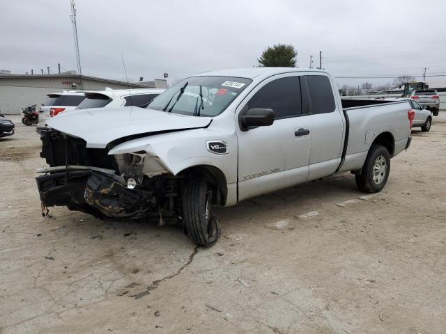 1N6AA1C3XJN505672 - 2018 NISSAN TITAN XD S SILVER photo 1