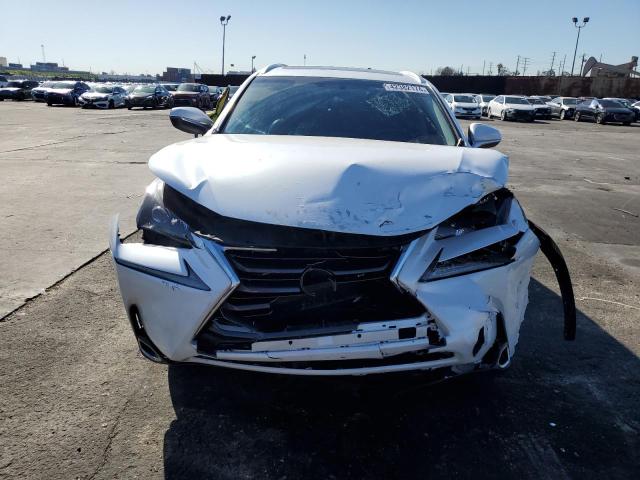 JTJBJRBZXH2057518 - 2017 LEXUS NX 300H WHITE photo 5