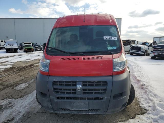 3C6URVJGXHE521513 - 2017 RAM PROMASTER 3500 HIGH წითელი ფოტო 5